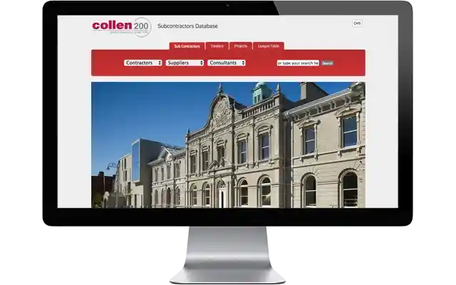 Collen Construction Website design by Web Page Design Company