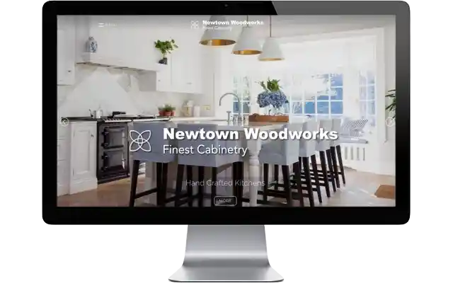 Newtown Woodworks Website design by Web Page Design Company