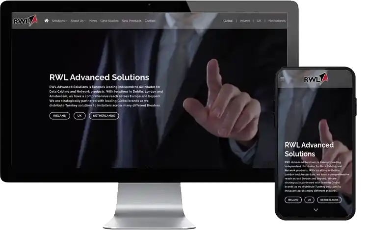 RWL Advanced Solutions Website design by Web Page Design Company